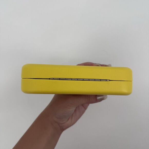 Marc Jacobs Bright Yellow *Case Only* Sunglass Eyeglass Case Travel Designer - Picture 5 of 9